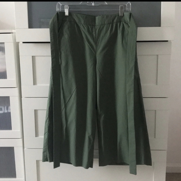 J. Crew Wide Leg Cropped Pants - Picture 8 of 8